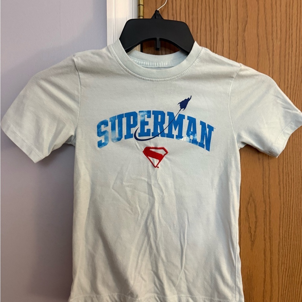MAD Engine Superman Kids T-Shirt - Light Blue - Picture 1 of 3